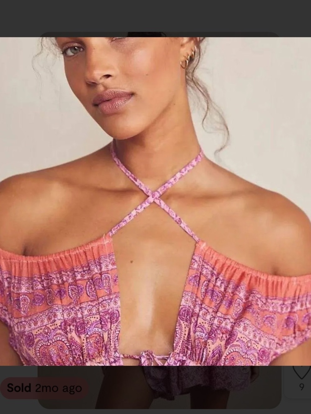 Intimately by Free People dress in coral - Picture 4 of 11
